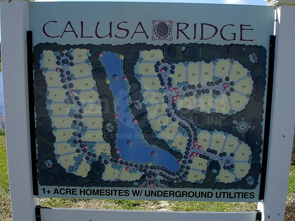 Calusa Ridge Map